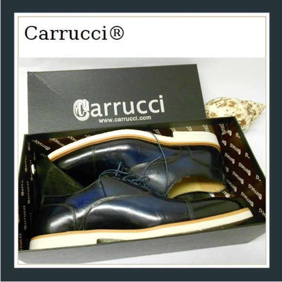 ✅ Men\'s Carrucci Cobalt Blue Oxford - Size 10 NWOT main image 9